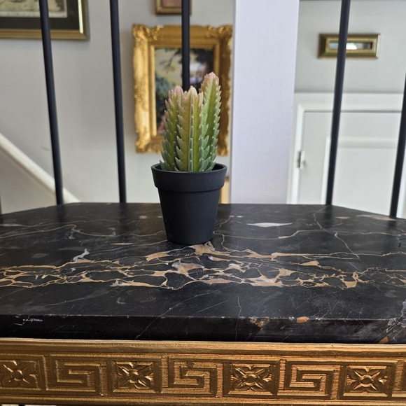 Other - Mini Artificial Cactus Plant in Pot Faux Succulent for Modern Home Office Decor